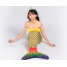 Buy cheap Spandex Material Childrens Mermaid Tails , Realistic Mermaid Tails For Kids from wholesalers