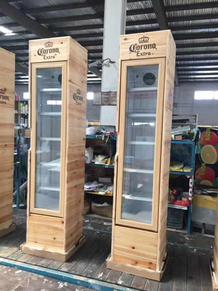 Buy cheap Slim fridge displaying Cooler Wooden case from wholesalers