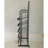 Buy cheap 4 Tiers Beverage Supermarket Display Racks With Wheels from wholesalers