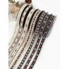 Buy cheap OEM ODM Floral Jacquard Trim 10mm-25mm Floral Jacquard Ribbon from wholesalers