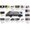 Buy cheap Dongfeng 13-Square Compressed Garbage Dump Truck Rear Drive Diesel 4 × 2 Manual Transmission from wholesalers