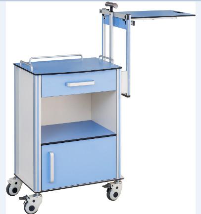 Buy cheap Color Blue Anti-Bite Fiberboard Hospital Medical Bedside Table from wholesalers