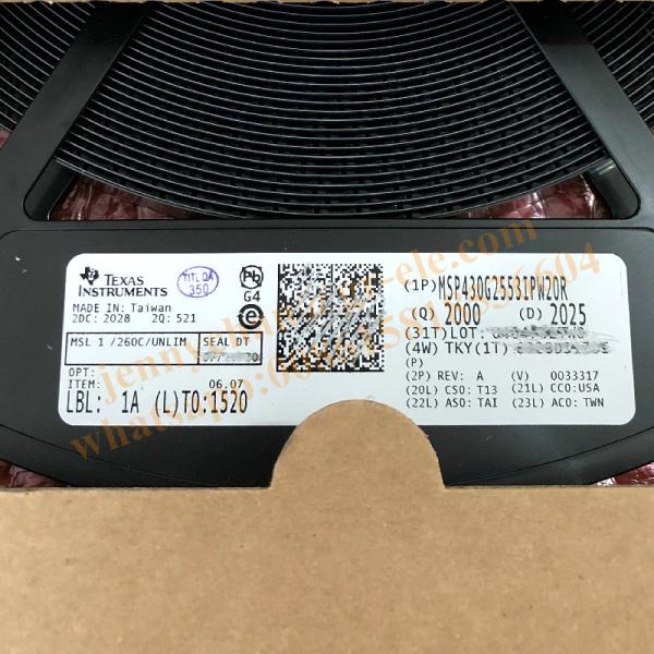 Buy cheap New original MSP430G2553IPW20R patch TSSOP20 16-bit microcontroller from wholesalers