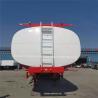 Buy cheap 12R22.5 Tire 3 Axle 5000kg 45CBM Oil Fuel Semi Trailer from wholesalers