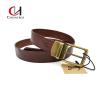 Buy cheap Cowhide Genuine Brown Leather Belt Womens Width 34mm Practical from wholesalers