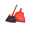 Buy cheap Household Angle Dust Push Broom Clip On Dustpan Set 48 Inches Low Edge Rubber from wholesalers