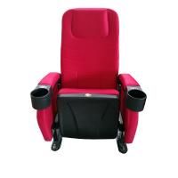 Buy cheap Professional Theater Room Furniture , Curved Theater Seating Powder Coating product