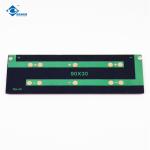 5.5V Waterproof Solar Panel Charger ZW-9030-5.5V Strip Epoxy Solar Panels 0.3W