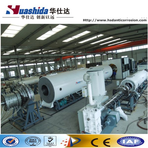 Buy cheap HDPE Pipe Extrusion Machine For Polyurethane Foam Preinsulated Pipe from wholesalers