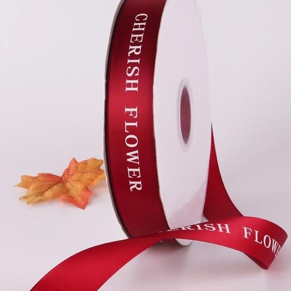 Buy cheap Custom Printing Silk Ribbon For Gift Package Christmas Ribbon Spool from wholesalers