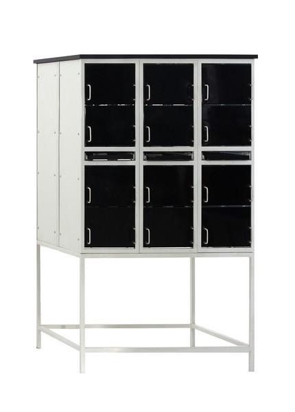 Buy cheap 24 Drawer RAL7035 Metal Office Bookcase For Catalogues from wholesalers