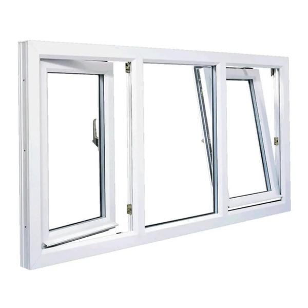 Buy cheap Customized House PVC Tilt And Turn Windows Single Glazed / Double Glazed from wholesalers