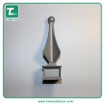 Buy cheap Manufacture 5/8" press fit Aluminum casting fence spearhead picket finial from wholesalers