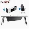 Buy cheap Modern Office Furniture Business Office Desk with Side Cabinet Desk Sets from wholesalers