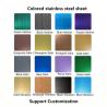 Buy cheap ISO Ss Brush Finish Sheet 316 Hairline Stainless Steel Plate from wholesalers