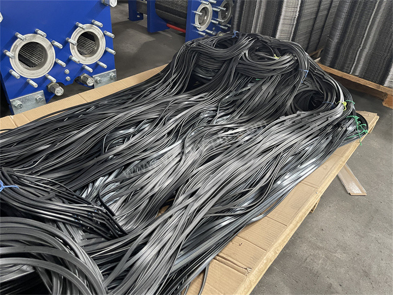 Clean Heat Exchanger Gasket Nltrile EPR EPDM Crucial Component