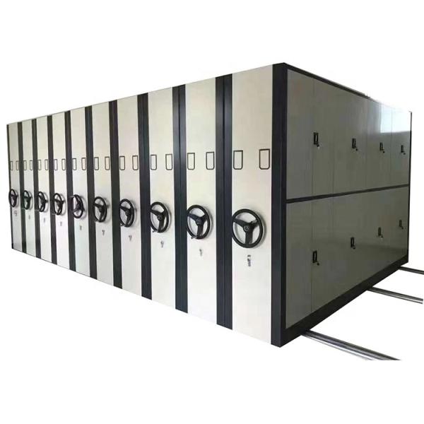 Buy cheap Manual Mass Movable Shelving System For School Library from wholesalers