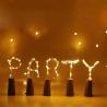 Buy cheap String led Wine Bottle with Cork 20 LED Bottle Lights Battery Cork for Party Wedding Christmas Halloween Bar Decor Warm from wholesalers