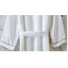 Buy cheap White Hotel Spa Robes 100% Cotton Waffle Bathrobe Hotel Yarn Dyed Oem Service from wholesalers