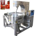 Food Gas Electric Steam Jacketed Kettle With Agitator