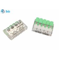 Buy cheap Spring Lever Quick Connect Terminal Block 5 Way 450V 32A OJ265 product