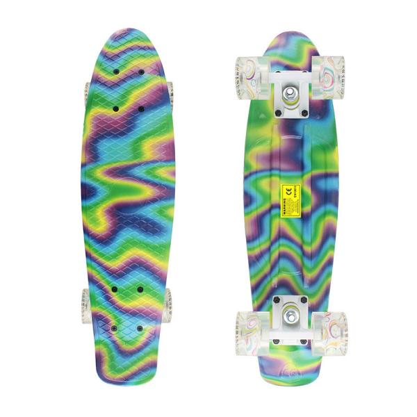 Buy cheap Complete 22 Inch Penny Complete Skateboards Plastic Printing Deck For Kids Adults from wholesalers