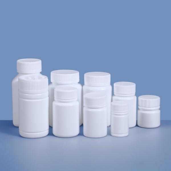 Pill Plastic Screw Cap 20ml-200ml HDPE Empty Medicine Container For Vitamins
