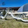 Buy cheap Cycling Track Stainless Steel Sculptures Sport Abstract Metal Sculpture Art Park Large Decorative Outdoor from wholesalers