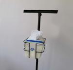 Sanitation Station Freestanding Poster Display Stand