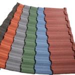 AZ100 Elite Tile / Wave Tile Metal Stone Coated Color Stone Coated Bond Tile