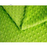Buy cheap Soft Baby Cuddle Minky Dot Fabric Tricot Knitted Customized Color product