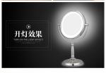 Round 10x Lighted Makeup Mirror / Double Sided Magnifying Mirror
