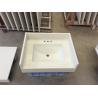Buy cheap White Quartz Bathroom Vanity Tops Solid Surface 15 Years Warranty from wholesalers