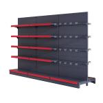 Customized Steel Gondola Display Rack Supermarket Grocery Shop Retail Display