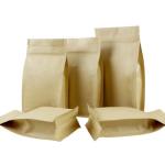 Wholesale China supplier customized Logo printed square bottom aluminum foil