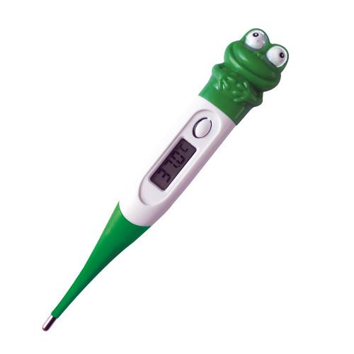 Buy cheap flexible tip medical digital thermometer cartoon character frog thermometer from wholesalers