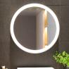 Buy cheap Upgrade Your Home Decor with Large Custom Round Wall Mirror in White Framed Furniture from wholesalers