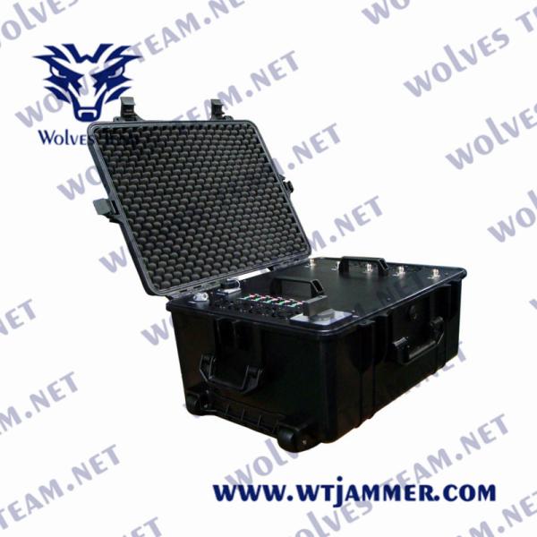 Customized High Power 4G WIFI GPS Cell Phone Signal Jammer Military Waterproof