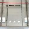 Buy cheap Fire Station Industrial Commercial Sectional Overhead Doors Noise Reducing White Colour Automatic Formed from wholesalers