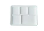 5 Compartment Biodegradable Serving Trays