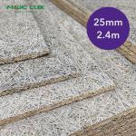 Office Building Wood Wool Board Sound Absorption 35mm Thickness For Ceiling