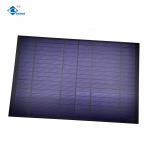 ZW-340220 Black PET Photovoltaic Solar Panel 18V Lightweight Thermal Solar Panel