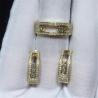 Buy cheap diamonds earring 18kt gold with yellow gold or white gold from wholesalers