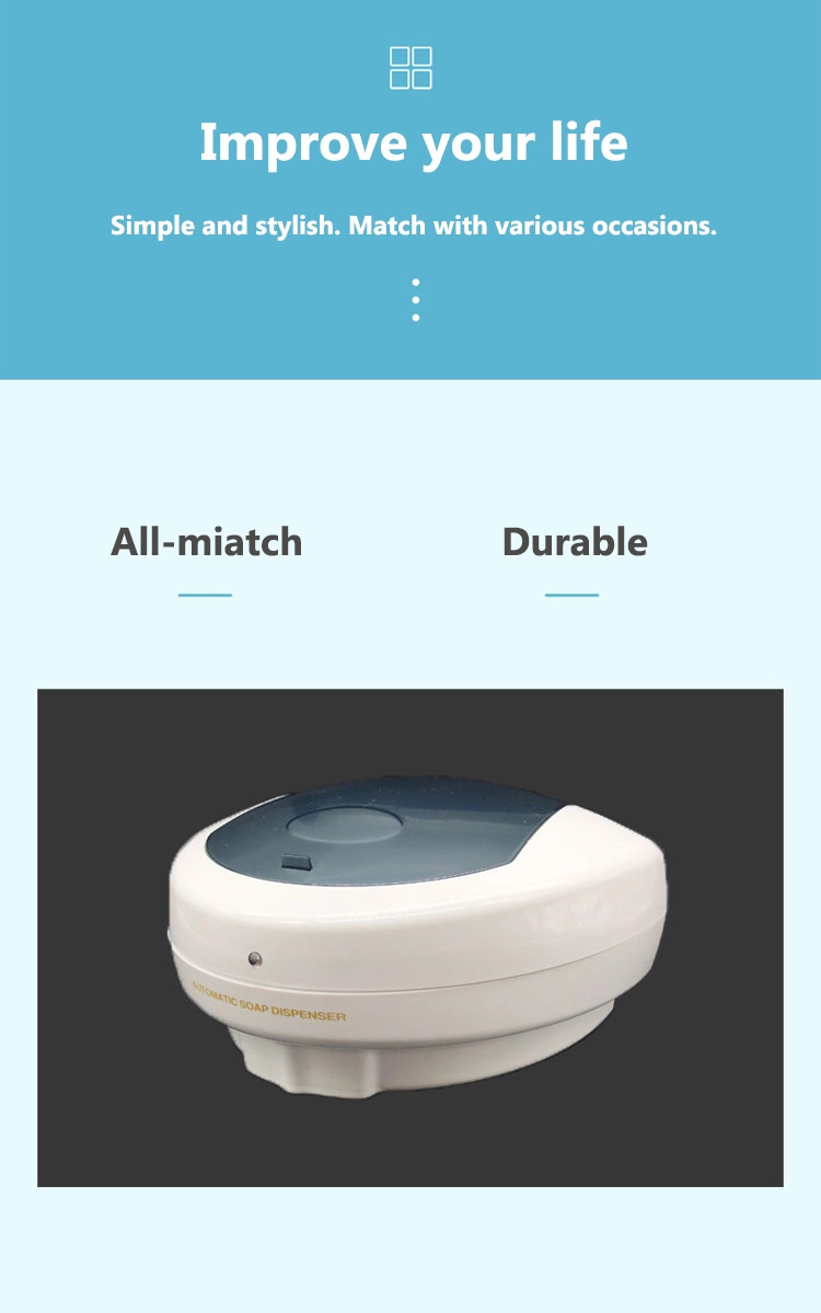 Hand Sanitizer Infrared Sensor 350ML Automatic Touchless Soap Dispenser