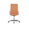Buy cheap 60MM Wheel Revolving Fabric Manager Chair For Back Pain Black PU Casters OEM from wholesalers