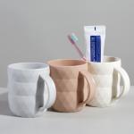Student Brush Plastic Water Toothbrush Cup Mug With Handle