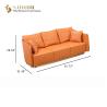 Buy cheap Morden Design Sofa, Lobby sofa, Leisure sofa, Hotel Sofa, PU Leather Upholstery, High Density Foam, Stainless Steel Base from wholesalers