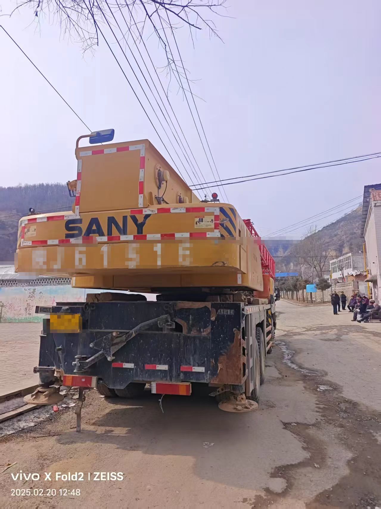 Used SA NY Mobile Truck Crane 50 Tons For Construction Company Inventory Direct Sale
