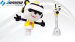 Adjustable Panda Dinosaur Kiddie VR Cinema Simulator , Up - Down Machine 9D