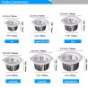 Buy cheap 90Ra CRI LED Ceiling Downlight 40W 4000K With 15 30 45 Degree Lighting Angle from wholesalers